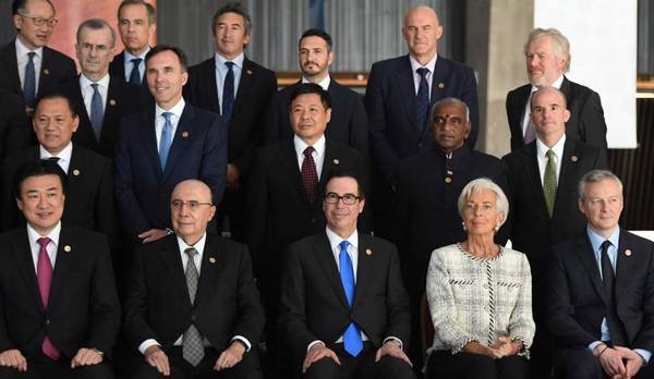 El PIB de los países del G20 creció un 0,8%