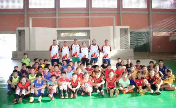 Inauguran Escuela Municipal de Fútbol de Salón