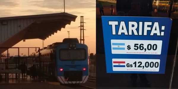 AÚN NO SE IMPLEMENTÓ LA SUBA AUTORIZADA EN EL SERVICIO DEL TREN ENCARNACIÓN-POSADAS