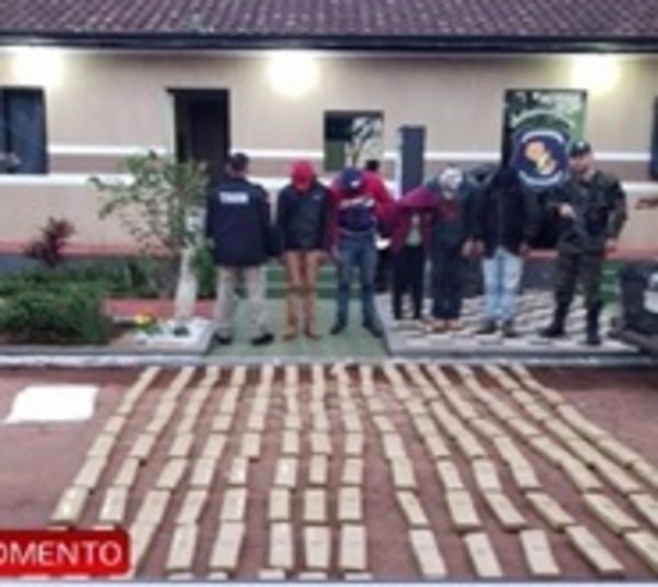 Incautan 145 kilos de marihuana en Amambay - Paraguay.com