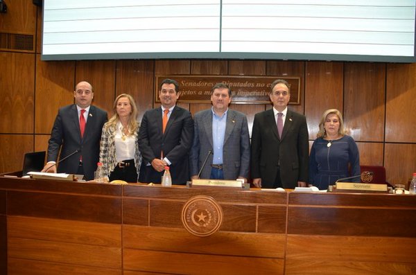 Conozca los miembros de la nueva mesa directiva de la Cámara Alta - ADN Paraguayo