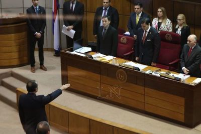 Juró Eusebio Ramón Ayala en el Senado