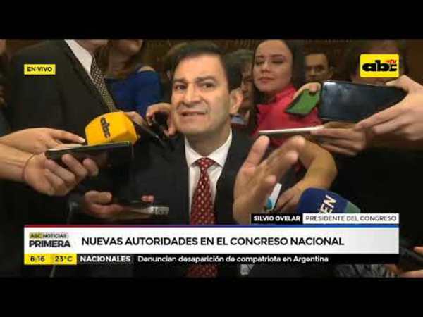 Silvio Ovelar: Voy a presentar mi declaración de bienes - Tv - ABC Color