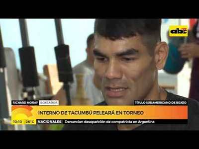 Interno de Tacumbú peleará en torneo - Tv - ABC Color