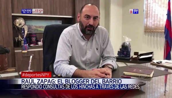 Presidente de Cerro responde a hinchas por redes | Noticias Paraguay