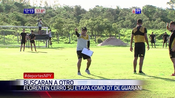 Floretín dejó de ser DT de Guaraní | Noticias Paraguay