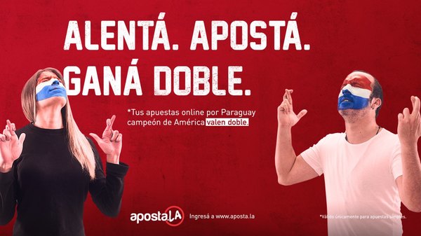 Si te jugás por Paraguay podés ganar el doble