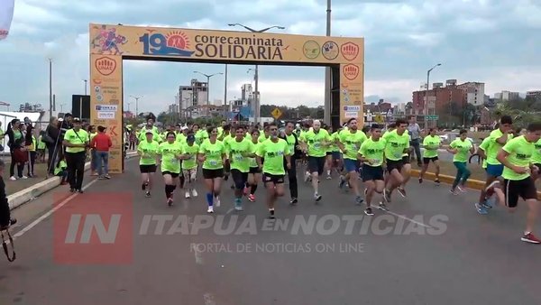 LLEGA LA 20° CORRECAMINATA SOLIDARIA UNAE A FAVOR DEL HOSPITAL.