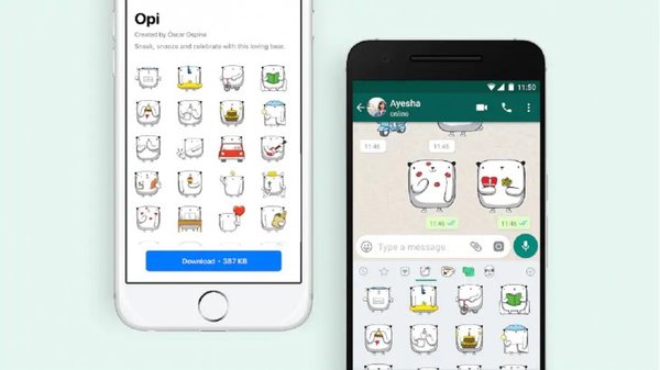 Whatsapp suma nuevos stickers a sus opciones en iOS y Android