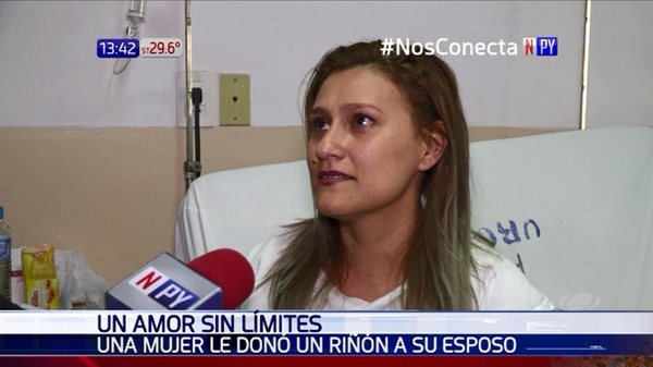 Gran gesto de amor: Mujer donó un riñón a su marido | Noticias Paraguay