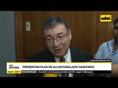 Essap presentó plan de alcantarillado en zona de Arroyo Itay - Tv - ABC Color