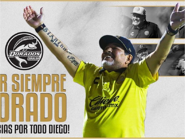 Maradona se va de los Dorados de Sinaloa