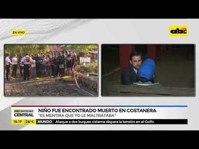 Niño fue encontrado muerto en Costanera Norte - Tv - ABC Color