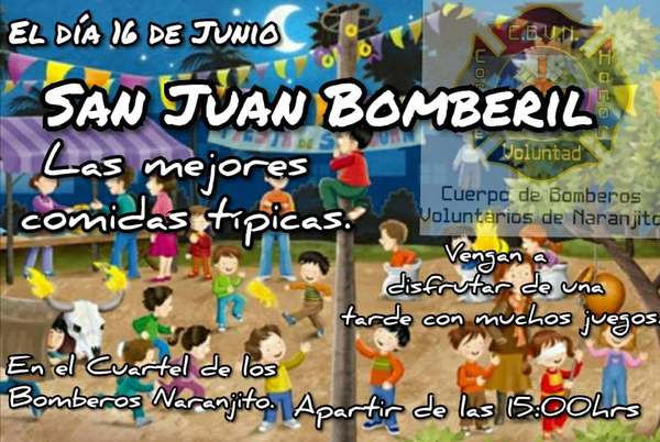 INVITAN AL SANJUANAZO BOMBERIL EN NARANJITO.