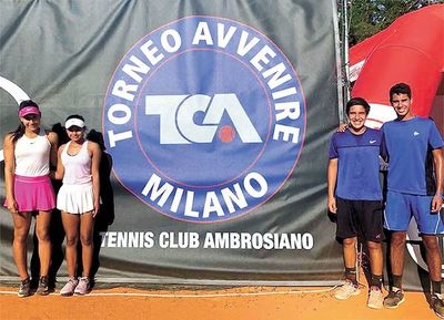 Paraguayos en final de dobles