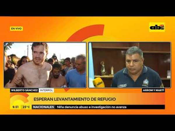 Arrom y Martí: Esperan levantamiento de refugio - Tv - ABC Color