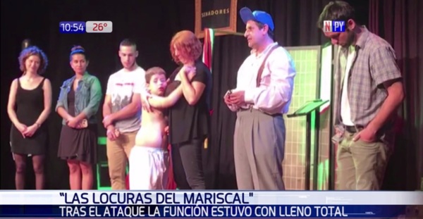 Tras patoteada, obra de teatro tuvo lleno total | Noticias Paraguay