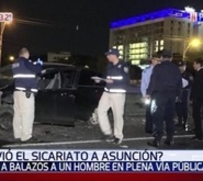 Asesinaron a balazos a un hombre en Asunción  - Paraguay.com