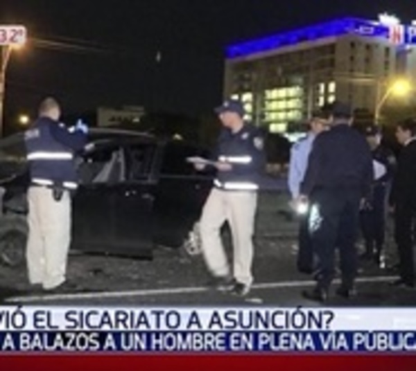 Asesinaron a balazos a un hombre en Asunción  - Paraguay.com