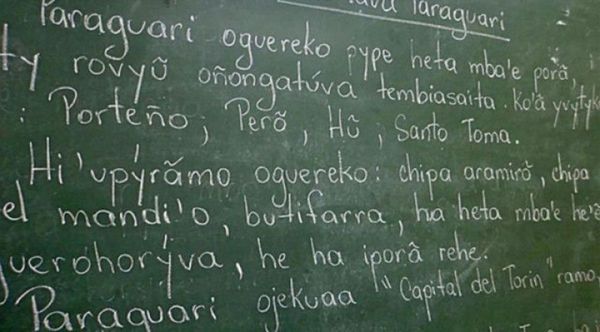 EL GUARANÍ PODRÍA QUEDARSE FUERA DEL PLAN DE ESTUDIOS
