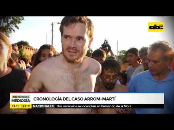 Cronología en el caso Arrom-Martí - Tv - ABC Color
