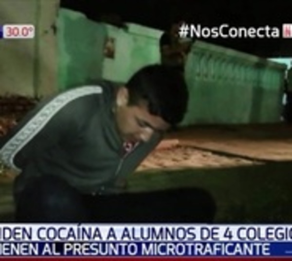 Detienen a joven que vendía drogas en cercanías de colegios - Paraguay.com