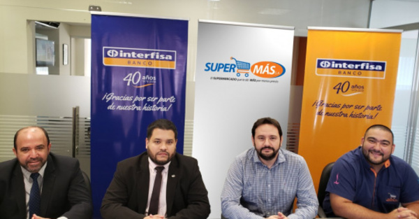 Interfisa y Supermás hicieron un convenio re purete