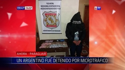 Capturan a ciudadano argentino por tráfico de drogas | Noticias Paraguay