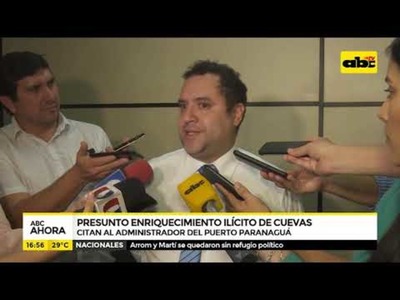 Presunto enriquecimiento ilícito de Cuevas - Tv - ABC Color