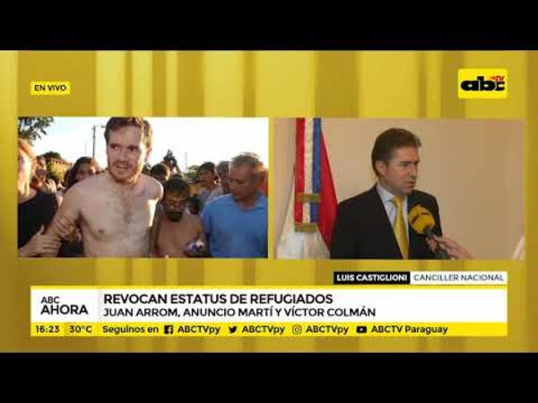 Revocan estatus de refugiados - Tv - ABC Color