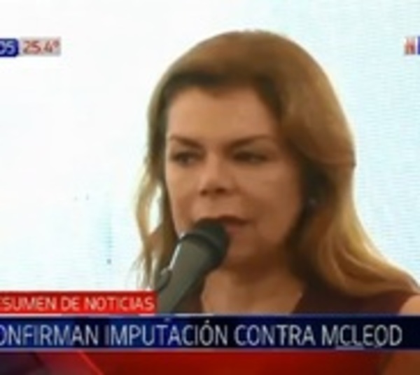 Tribunal de Apelaciones confirma imputación de Sandra McLeod  - Paraguay.com