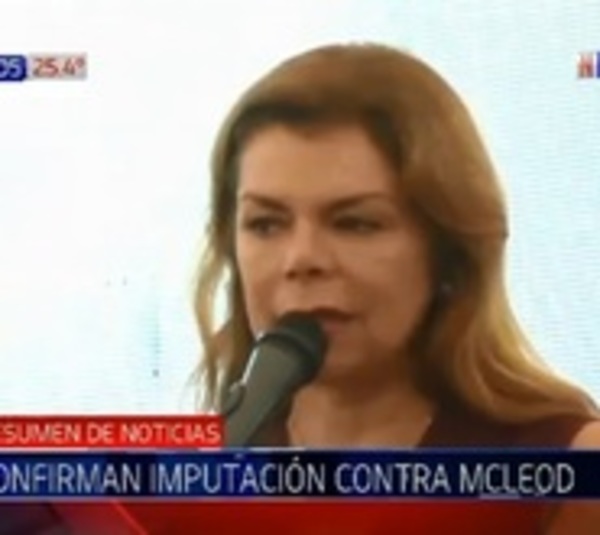 Tribunal de Apelaciones confirma imputación de Sandra McLeod - Paraguay.com