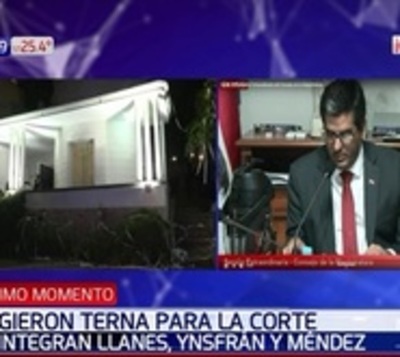 Conforman terna para Corte Suprema de Justicia  - Paraguay.com