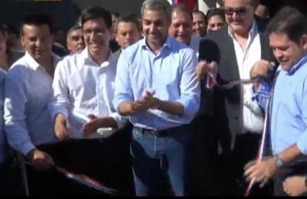 Mario Abdo Benítez inaugura nueva unidad de salud en Santa Rita - C9N