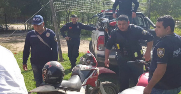 Hallan un desarmadero de motocicletas robadas