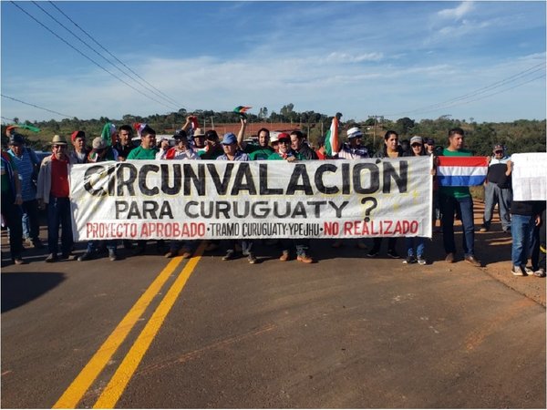 Curuguaty: Abren mesa de diálogo para atender reclamos en manifestación