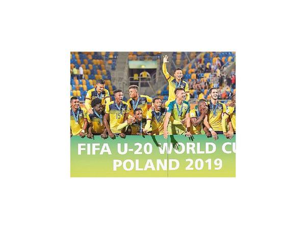 Ecuador subió al podio mundial