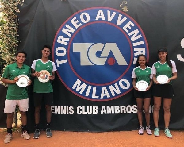 Campeones de dobles en Italia - Deportes - ABC Color