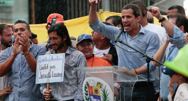 Guaidó llama a protestar por la crisis durante visita de Bachelet a Venezuela » Ñanduti