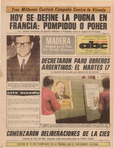 15 de junio de 1969 - Un Dia Como Hoy - ABC Color