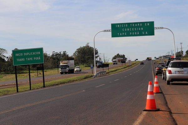 TAPE PORÃ HABILITÓ OFICIALMENTE LA DUPLICACIÓN DE LA RUTA 7