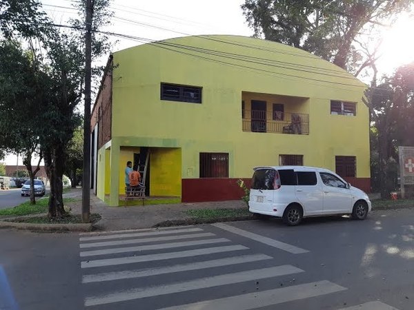 ENCARNACIÓN: BOMBEROS AMARILLOS CON CUARTEL PROVISORIO