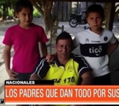 Un súper papá: Hombre en silla de ruedas lucha por sus hijos - Paraguay.com