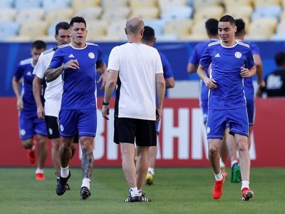 La Albirroja reconoce el Maracaná y Berizzo no da indicios del onceno