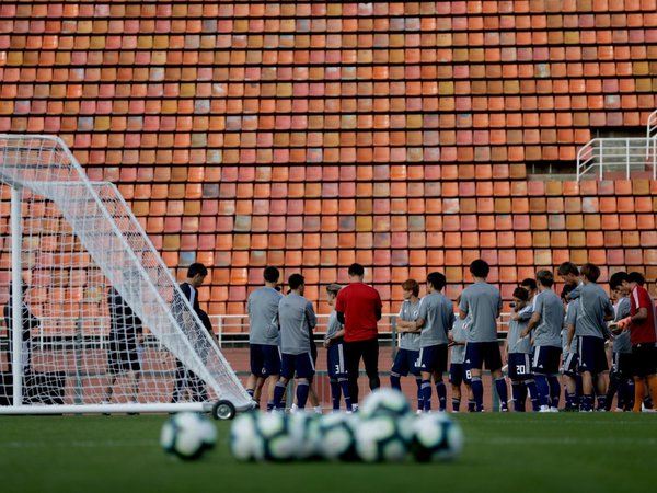 Japón entrena en Sao Paulo con hermetismo total