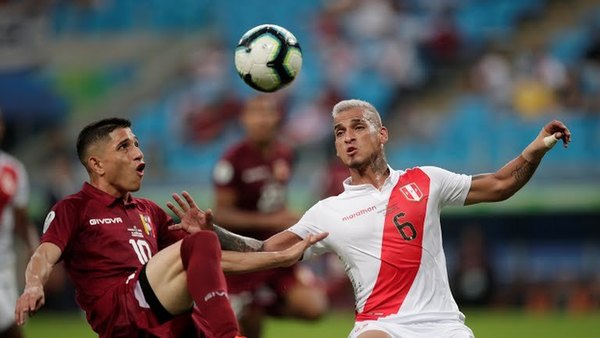Venezuela y Perú igualaron sin goles