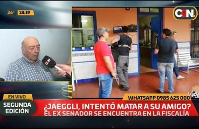 Alfredo Jaeggli se encuentra en la Fiscalía. - C9N