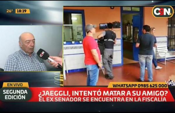 Alfredo Jaeggli se encuentra en la Fiscalía. - C9N