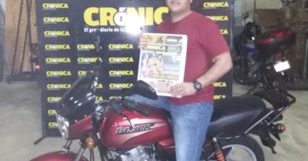 Motorizate entregó segunda moto 0 km