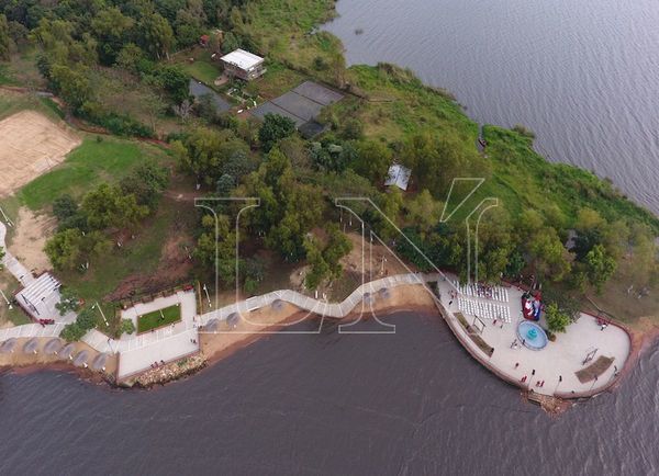 Costanera de Areguá, un nuevo atractivo turístico